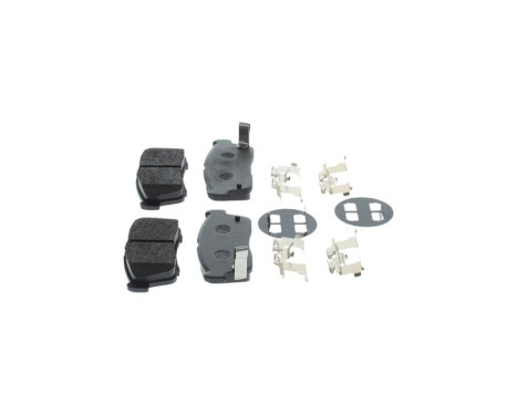 Brake pad set, disc brake BP408 Bosch, Image 3
