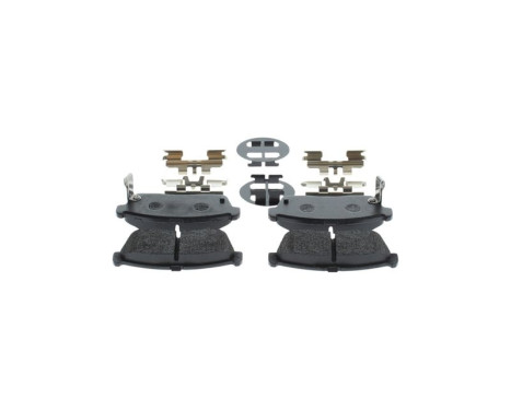 Brake pad set, disc brake BP408 Bosch, Image 4