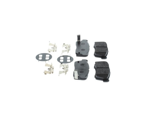 Brake pad set, disc brake BP408 Bosch, Image 5