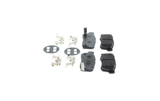 Brake pad set, disc brake BP408 Bosch, Image 4