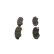 Brake Pad Set, disc brake BP409 Bosch, Thumbnail 5