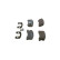 Brake Pad Set, disc brake BP410 Bosch, Thumbnail 2