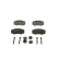 Brake Pad Set, disc brake BP417 Bosch, Thumbnail 2