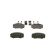 Brake Pad Set, disc brake BP417 Bosch, Thumbnail 4