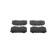 Brake Pad Set, disc brake BP418 Bosch, Thumbnail 3