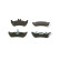 Brake Pad Set, disc brake BP421 Bosch