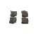 Brake Pad Set, disc brake BP423 Bosch, Thumbnail 2