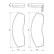Brake Pad Set, disc brake BP426 Bosch, Thumbnail 6