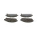 Brake Pad Set, disc brake BP427 Bosch, Thumbnail 3