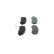 Brake Pad Set, disc brake BP428 Bosch, Thumbnail 5
