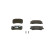 Brake Pad Set, disc brake BP429 Bosch