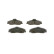 Brake Pad Set, disc brake BP431 Bosch, Thumbnail 4
