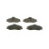 Brake Pad Set, disc brake BP431 Bosch, Thumbnail 6