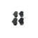Brake Pad Set, disc brake BP431 Bosch, Thumbnail 5