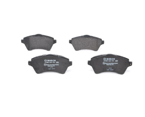 Brake Pad Set, disc brake BP432 Bosch