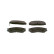 Brake Pad Set, disc brake BP440 Bosch