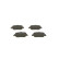 Brake Pad Set, disc brake BP441 Bosch, Thumbnail 6