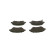 Brake Pad Set, disc brake BP445 Bosch, Thumbnail 3