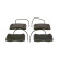 Brake Pad Set, disc brake BP447 Bosch