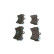 Brake Pad Set, disc brake BP448 Bosch, Thumbnail 2