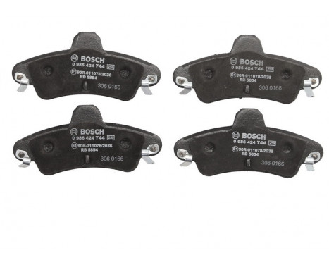 Brake Pad Set, disc brake BP453 Bosch