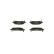 Brake Pad Set, disc brake BP453 Bosch, Thumbnail 4