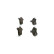 Brake Pad Set, disc brake BP453 Bosch, Thumbnail 5