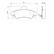 Brake Pad Set, disc brake BP453 Bosch, Thumbnail 7