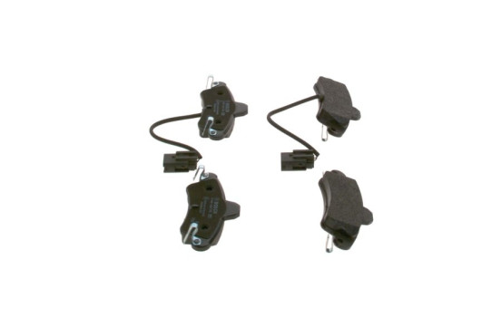 Brake Pad Set, disc brake BP454 Bosch, Image 2