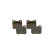 Brake Pad Set, disc brake BP462 Bosch