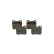 Brake Pad Set, disc brake BP462 Bosch, Thumbnail 3