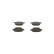 Brake Pad Set, disc brake BP463 Bosch, Thumbnail 3