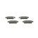 Brake Pad Set, disc brake BP468 Bosch, Thumbnail 6