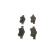 Brake Pad Set, disc brake BP471 Bosch, Thumbnail 2
