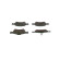 Brake Pad Set, disc brake BP471 Bosch, Thumbnail 3