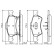 Brake Pad Set, disc brake BP471 Bosch, Thumbnail 5