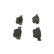 Brake Pad Set, disc brake BP473 Bosch, Thumbnail 2