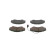 Brake Pad Set, disc brake BP475 Bosch, Thumbnail 3