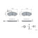 Brake Pad Set, disc brake BP475 Bosch, Thumbnail 5