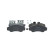 Brake Pad Set, disc brake BP475 Bosch, Thumbnail 4