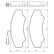 Brake Pad Set, disc brake BP475 Bosch, Thumbnail 6