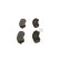 Brake Pad Set, disc brake BP476 Bosch, Thumbnail 4