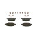 Brake Pad Set, disc brake BP479 Bosch, Thumbnail 3