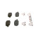 Brake Pad Set, disc brake BP479 Bosch, Thumbnail 4