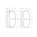 Brake Pad Set, disc brake BP490 Bosch, Thumbnail 5