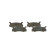 Brake Pad Set, disc brake BP492 Bosch