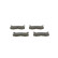 Brake Pad Set, disc brake BP492 Bosch, Thumbnail 6