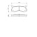 Brake Pad Set, disc brake BP492 Bosch, Thumbnail 8