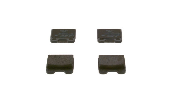Brake Pad Set, disc brake BP493 Bosch, Image 3