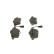 Brake Pad Set, disc brake BP507 Bosch, Thumbnail 4